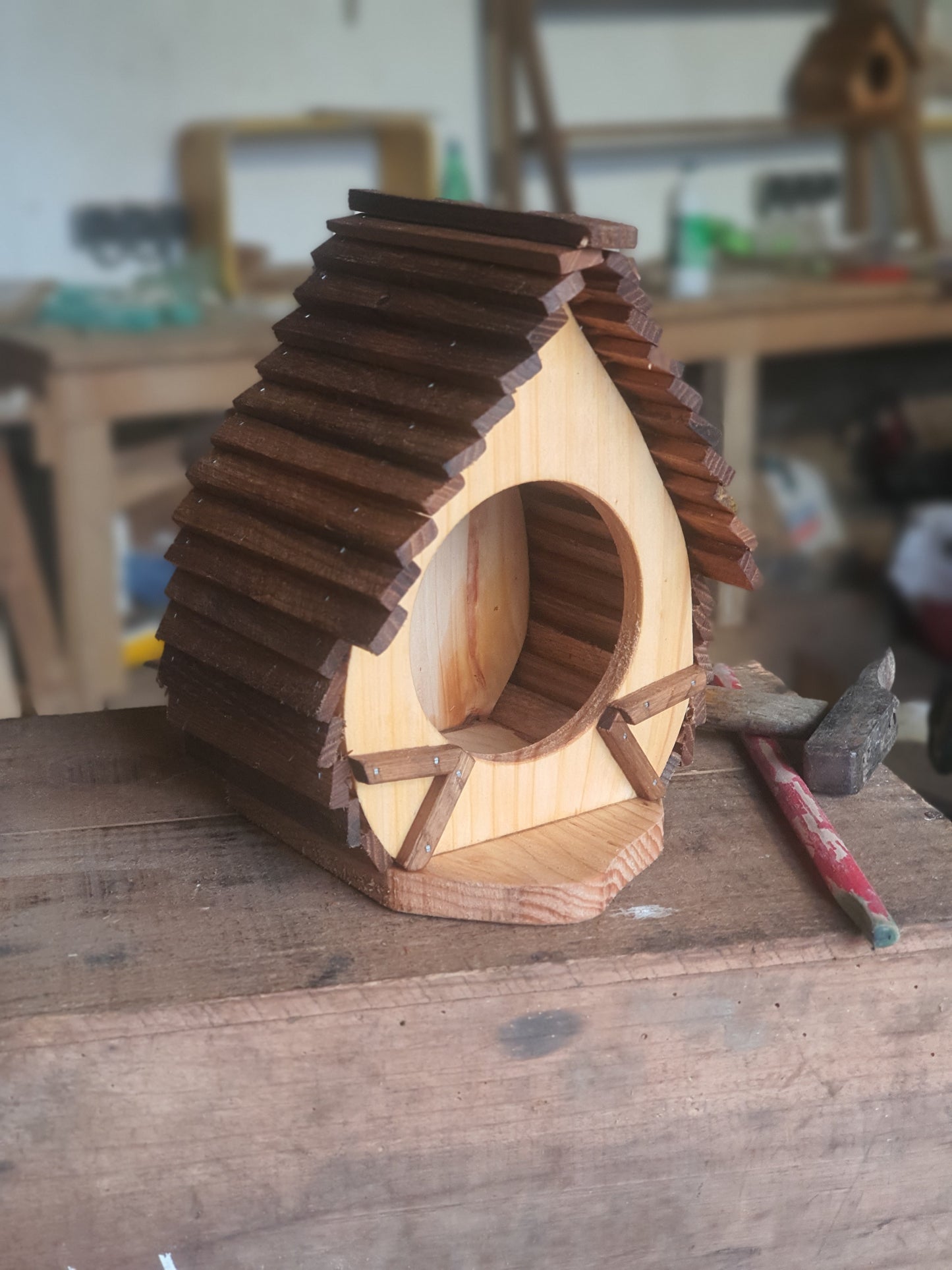 Mangeoire "Le cèdre gourmand N°1"